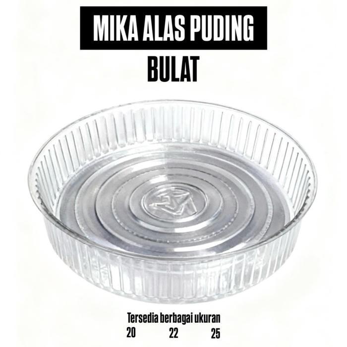 Terlaris Mika Alas Puding Bulat 25Cm Dijual Per 5 Buah