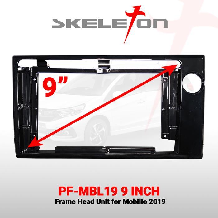 Frame Head Unit Mobilio Android 9 Inch Skeleton Terbaru!!!