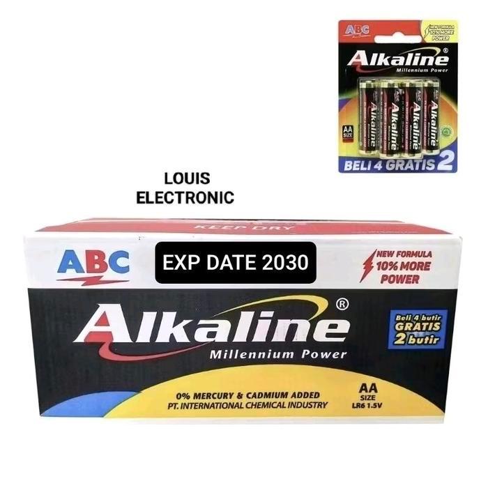 Terbaru Baterai Abc Alkaline Aa A2 Perkarton 4+2 Baterai Aa ( 432 Pcs ) Free Bubble Wrap