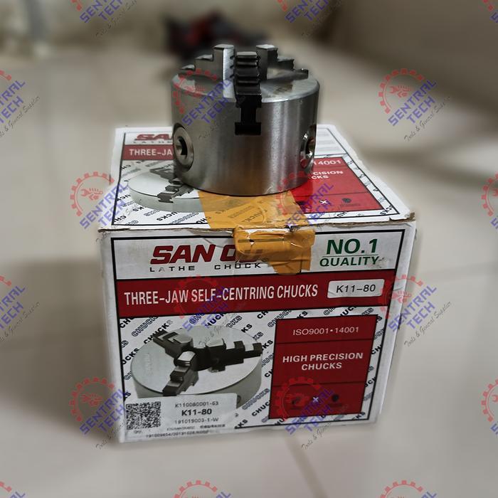 CHUCK BUBUT 3" 3 JAW / CLAW BUBUT 3 JAW / CATOK KEPALA BUBUT 3 INCH PROMO TERMURAH