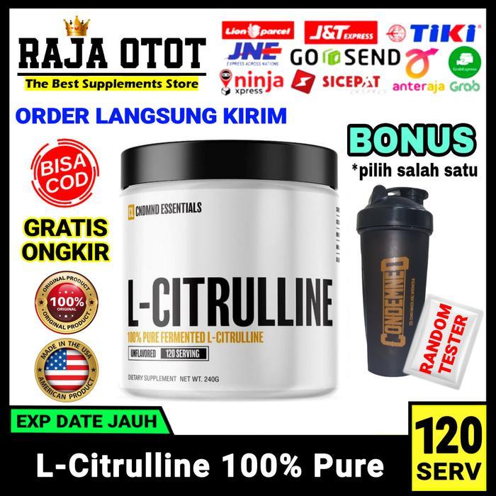 Condemned L-Citrulline 100% Pure 120 Servings Cndmnd L Citrulline 240Gr L-Citruline Condemned Labz