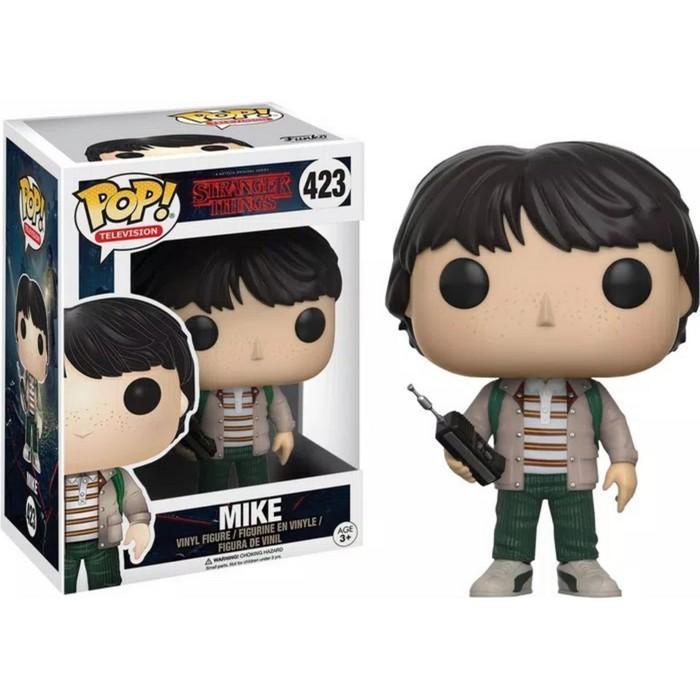 HOT SALE FUNKO POP TELEVISION - STRANGER THINGS - MIKE WHEELER #423 TOY TERMURAH