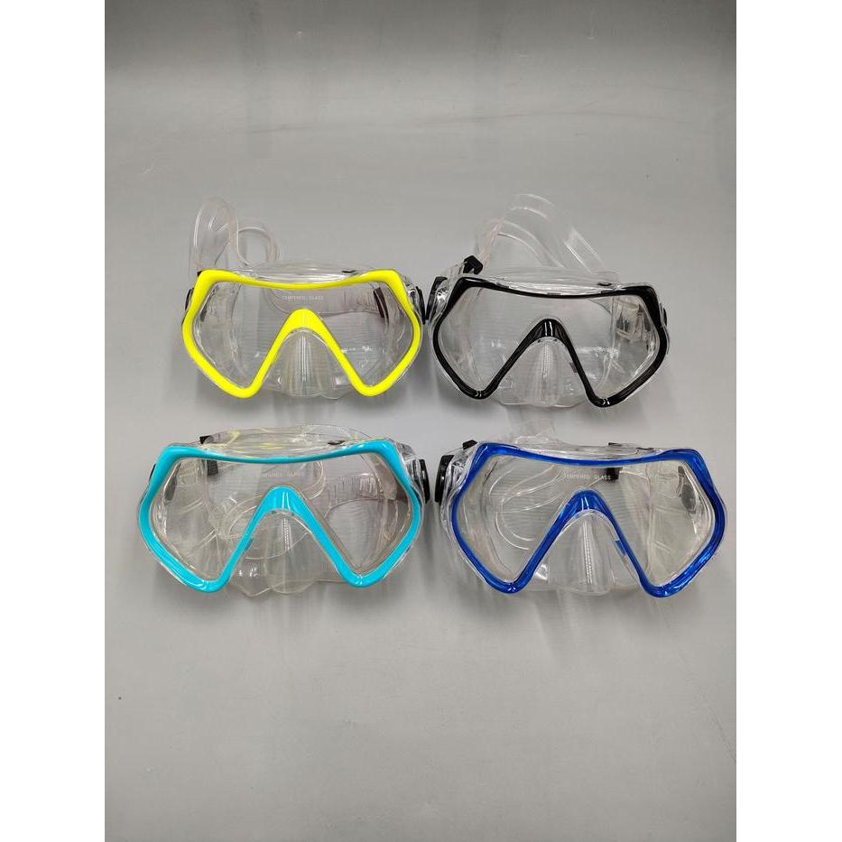 Speedo - Kacamata Diving Snorkeling / Kacamata Selam Scuba Diving Snorkeling Tempered Glass Anti Air