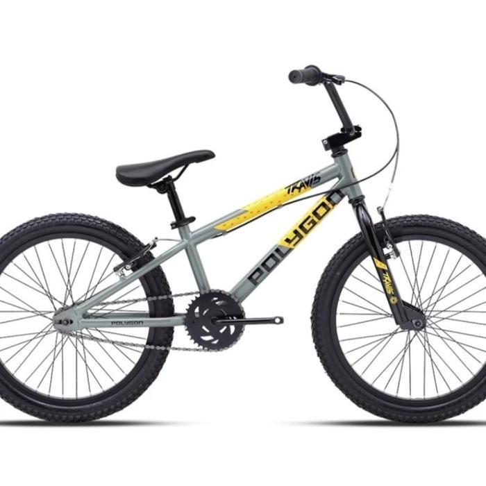 SEPEDA BMX POLYGON TRAVIS 20 - Merah