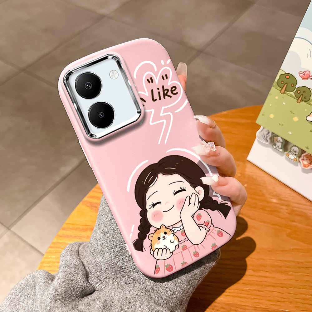 Color Silikon Casing Hp Untuk VIVO Y27 Y27S Y36 Y77T Y78M 4G 5G Phone Case Softcase Kesing Sofcase F