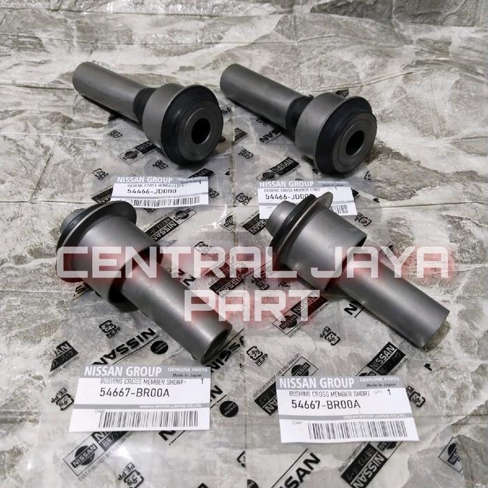 Bushing Cross Member Panjang Pendek X Trail T31 T32 Set 4Pc Original