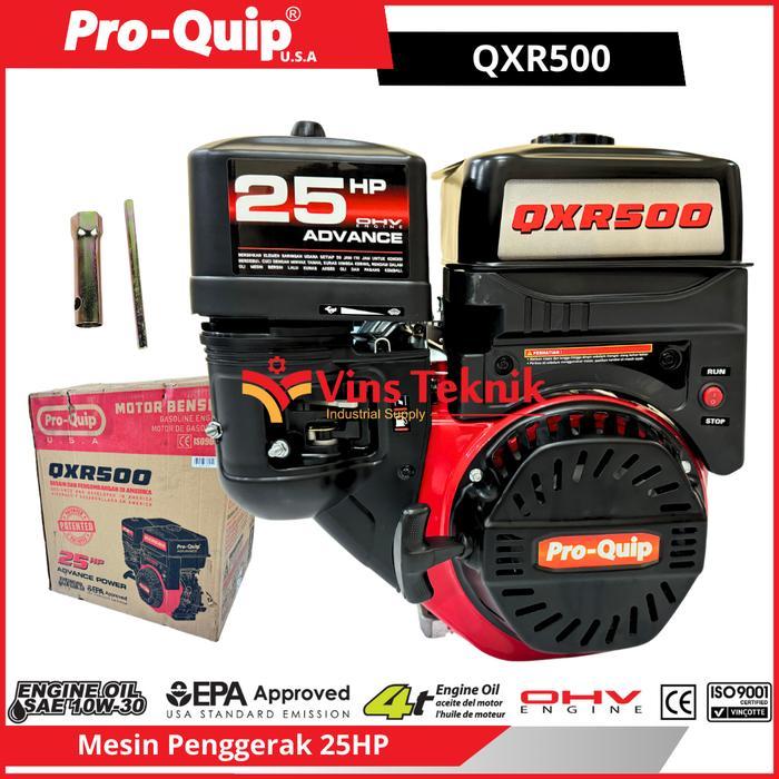 PROQUIP QXR500 Mesin Penggerak 4T Gasoline Engine Bensin 25HP QXR 500