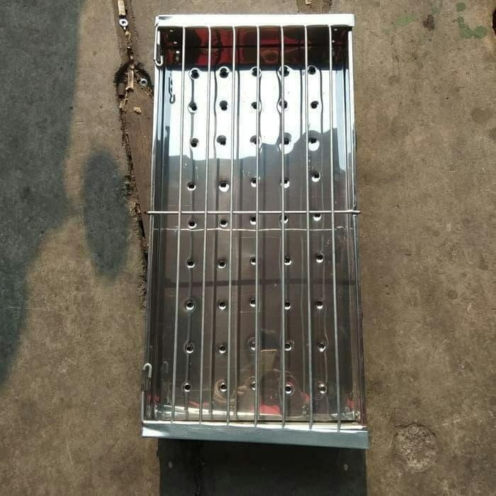 Bakaran sate arang stainless ukuran jumbo