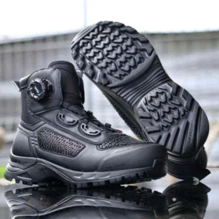 Sepatu PDH Midtrack Jaring Tali Putar BOA Webest MK2