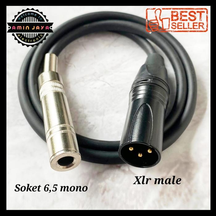 BERKUALITAS Kabel akai female to xlr male / adapter soket akai to xlr male