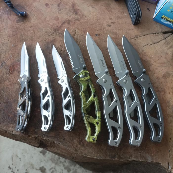 GERBER Paraframe Bekas Original Utuh Normal