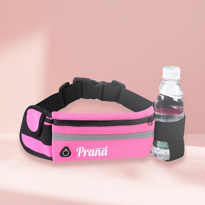 HAYYLIFE TAS PINGGANG OLAHRAGA UNTUK LAKI-LAKI/WANITA MULTIFUNGSI DENGAN TEMPAT BOTOL MINUM