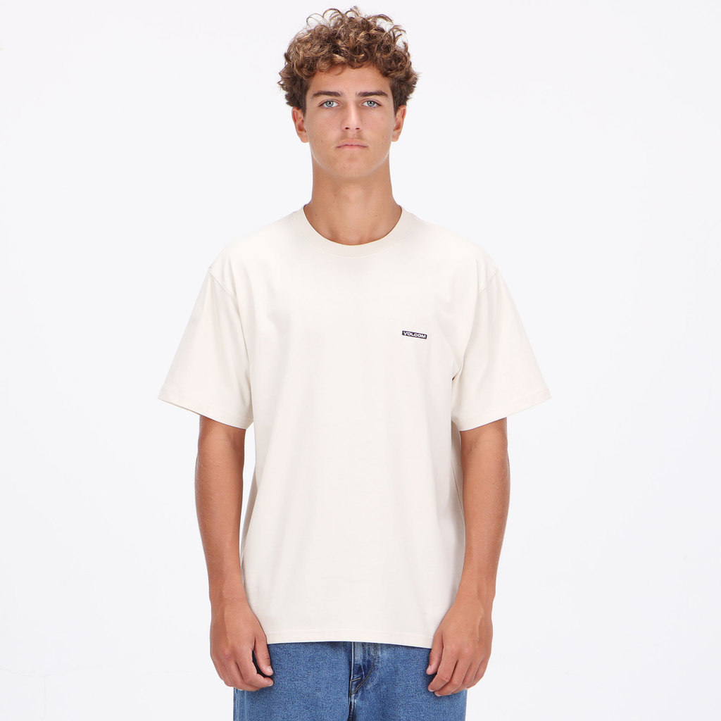 VOLCOM - MLF EURO GAP SHORT SLEEVE TEE BUTTER