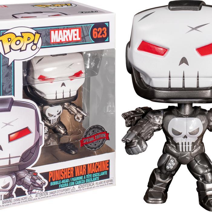 FUNKO POP ORIGINAL EXCLUSIVE MARVEL - PUNISHER WAR MACHINE
