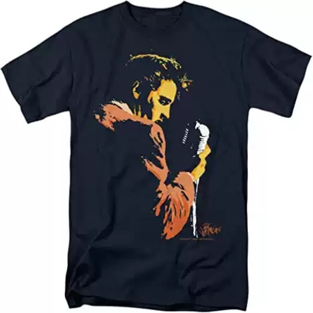 Elvis Presley Early Elvis Kaos Pendek Heavyweight