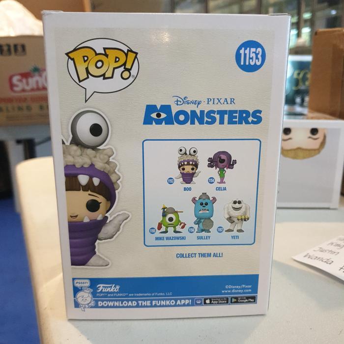 FUNKO POP MONSTER INC BOO 1153