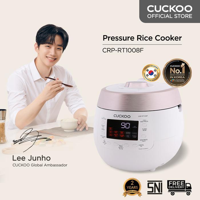 Cuckoo Twin Pressure Rice Cooker 1.8 L Crp-Rt1008F Magic Com