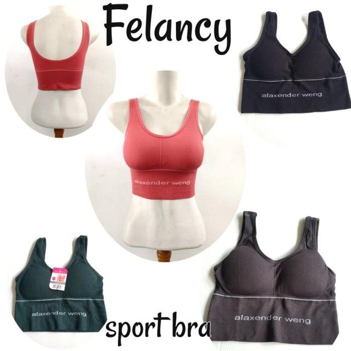 Ready Felancy-Bh Bra Sport Tanpa Kawat 080045