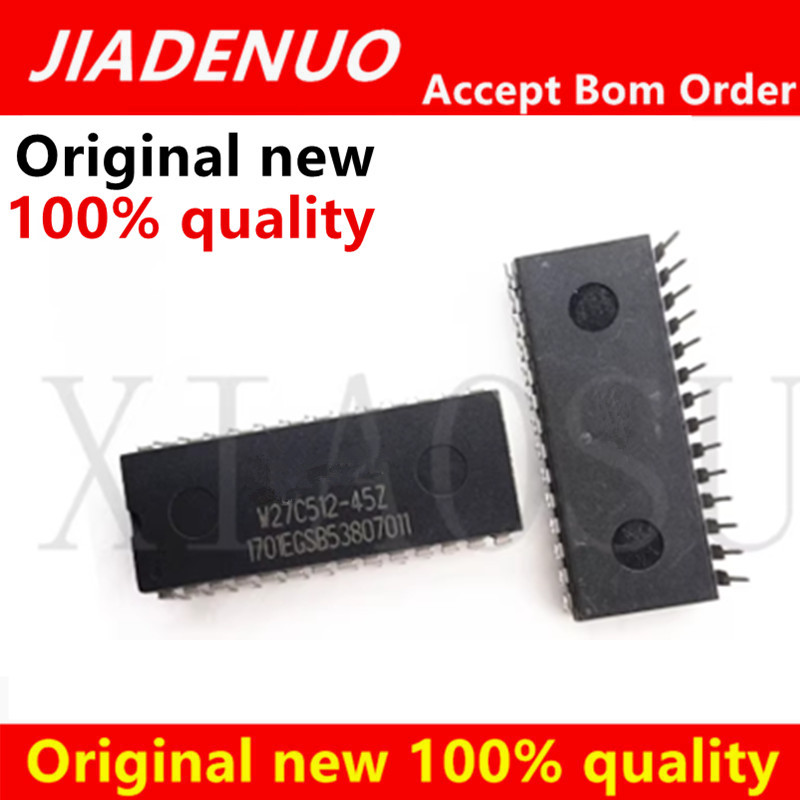 1piece 100% New W27C512-45 W27C512-70 W27C512-45Z DIP-28