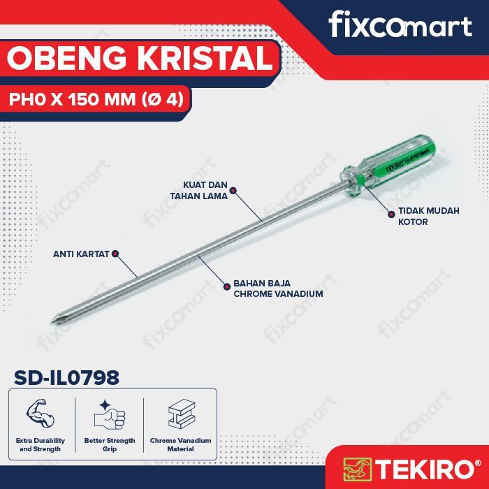 Obeng Kembang PH0X150 mm (4) / Obeng Plus