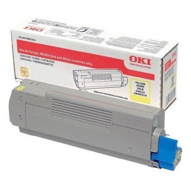 OKI Yellow Toner For OKI C833 Printer 10,000 Pages