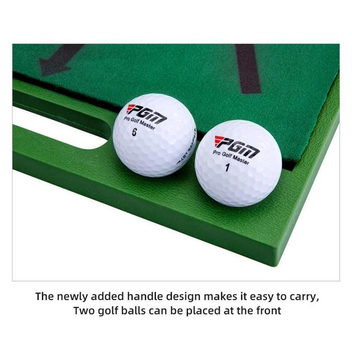 PGM Karpet Golf Mat + Velvet Hitting Mat Karpet Latihan Golf Swing