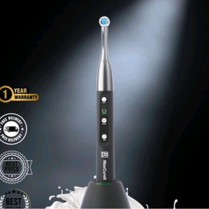 Ready Curing Light I LED DBA Woodpecker Light cure 1 detik / Light Cure Max Cure 9 Refine Mulut