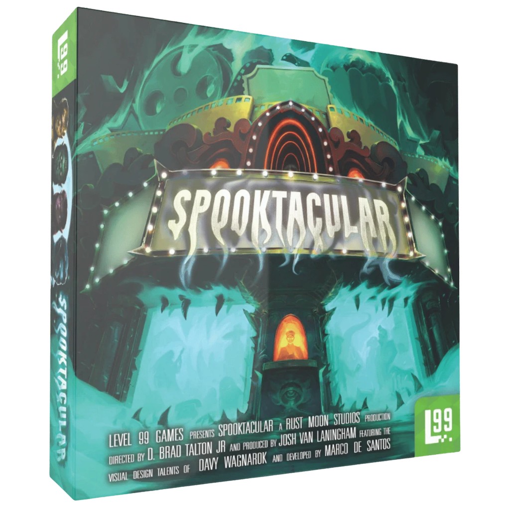 Spooktacular Level 99 Games Board Game Movie Monster Strategy