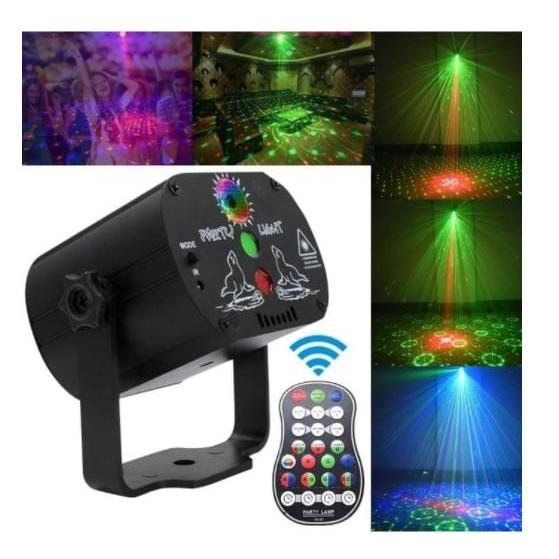 Laser Proyektor Disco Party Club DJLight 60 Mini LED RGB / Lampu Disko