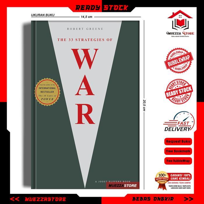 The 33 Strategies Of War by Robert Greene English/Indonesia
