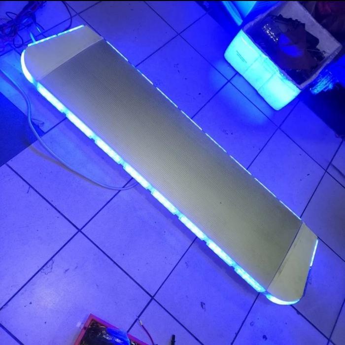 Light Bar polisi patwal Lampu Strobo polisi Rotator Merah Kuning Biru
