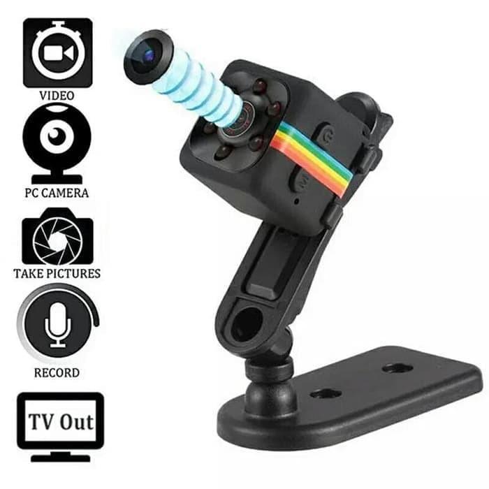 Promo Mini Spy Camera Dv Sq11 Full Hd 1080P Night Vision 12Mp/Kamera Sq 11 Original