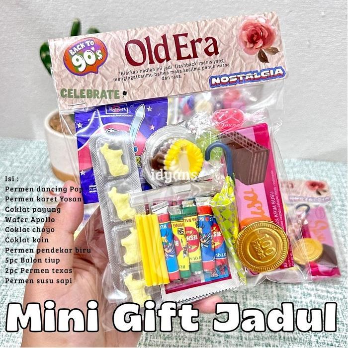 Mini Gift Jadul / Mini Gift Old Era / Jajanan 90An / Back To 90 / Jajanan Jadul / Hadiah Jadul /