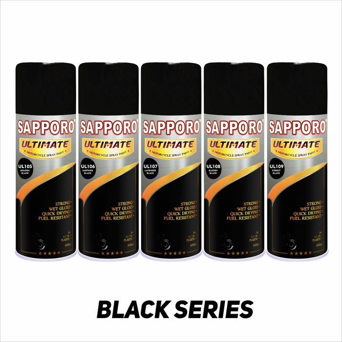 Sapporo Ultimate Black Series / Diamond Black Cat Semprot Sapporo