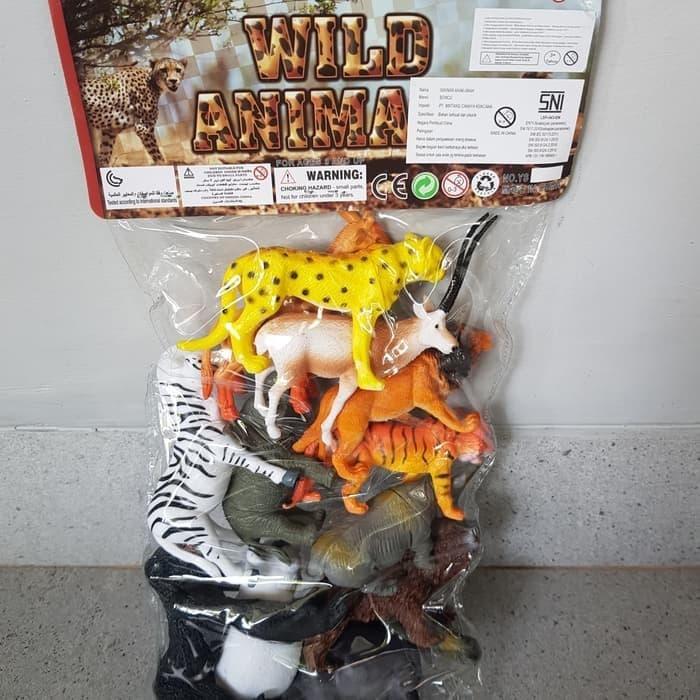 Set Mainan Hewan Animal World Plastik