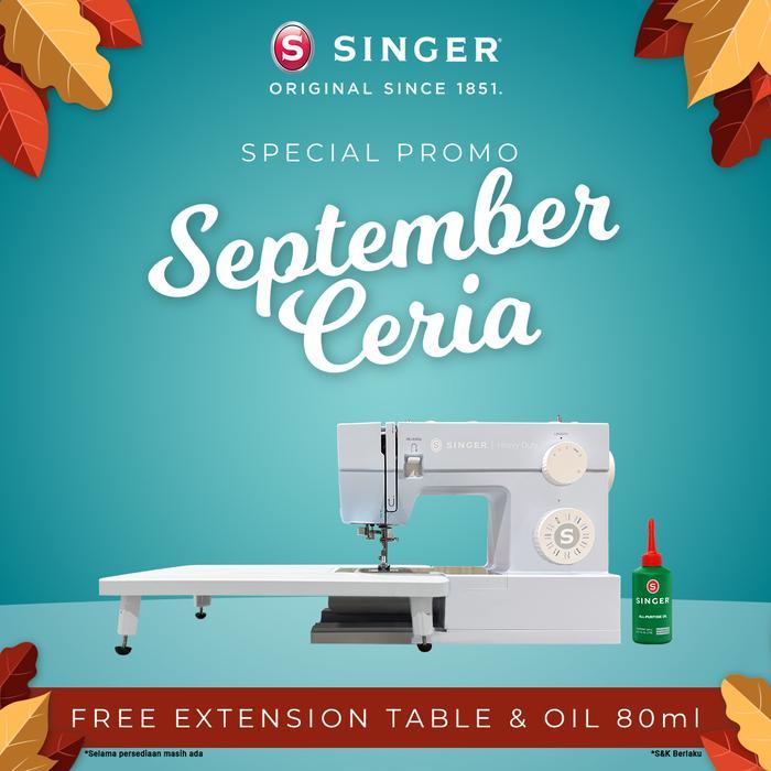 MESIN JAHIT OBRAS DAN NECI SINGER 14HD854 PORTABLE