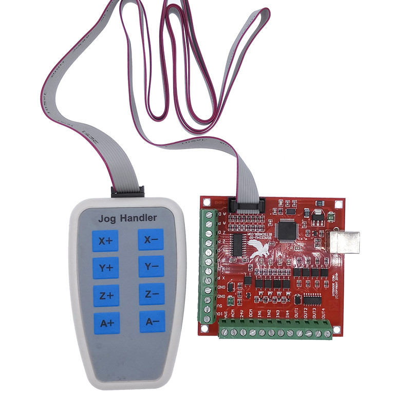 1 SET ELECTRONIC HANDWHEEL CNC 4 AXIS/5 AXIS MACH3 MANUAL CONTROLLER CNC INTERFACE DRIVER BOARD