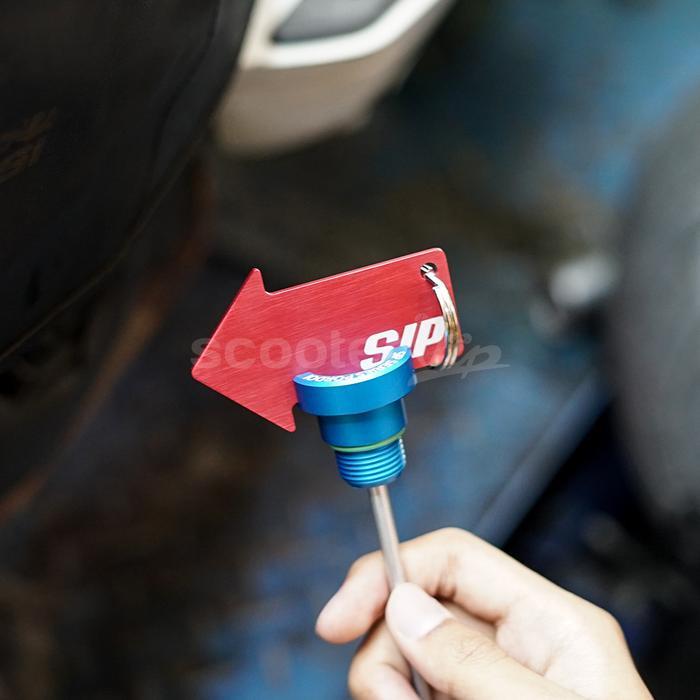 Acomemart- Oil Filler Tutup Oli Mesin Sip Pordoi Tutup Oil Gardan Vespa 3V Iget