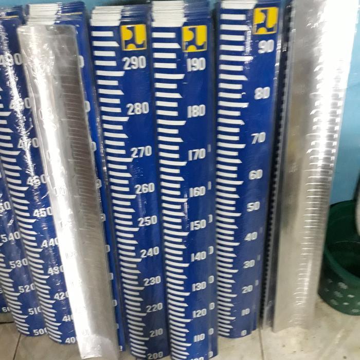 Peilschaal Peil Scale Ukuran 3 Meter