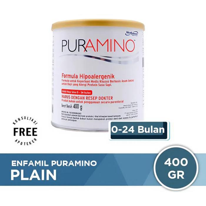 PURAMINO | Susu Medis | Nutrisi Terbaik Khusus Anak Hipoalergenik | 400g