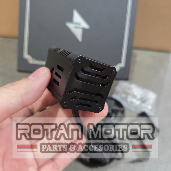 Mini Projie Saber Sr1 Nano S / Saber Sr 1 Nano S Blue Lens 2X30W / Lampu Tembak Saber Sr1 Nano S