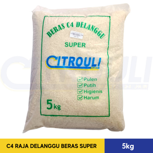 C4 RAJA DELANGGU BERAS SUPER 5kg