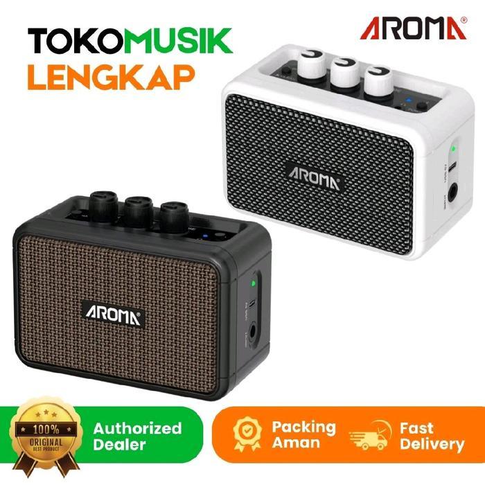 Amplifier Ampli Mini Aroma Ag-04 Ampli Aroma Ag04 Rechargeable Speaker With Bluetooth