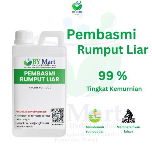 BY KIMIA & HERBAL - Pembasmi Rumput Liar / Racun Rumput / Obat Mematikan Rumput / Obat Rumput