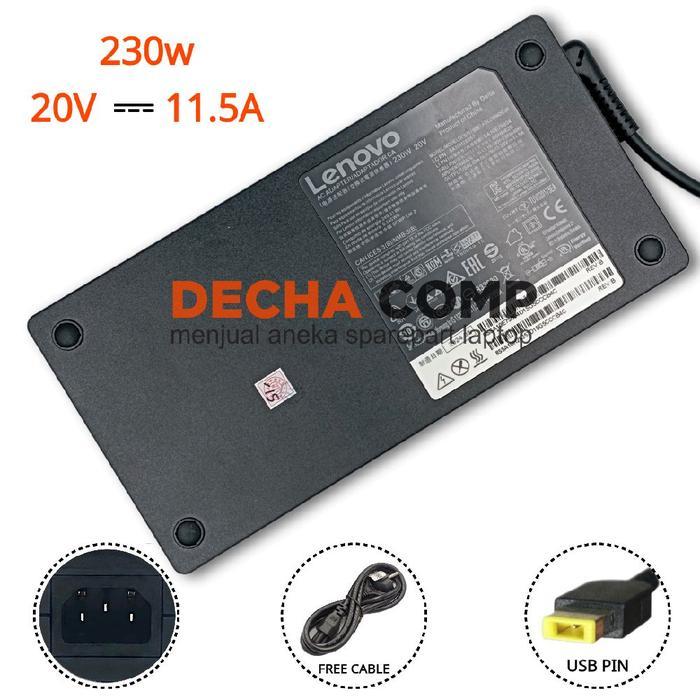 Termurah Adaptor Charger Lenovoo Legion Pro 9 7 7I 5I 5 16Irx8 Rtx 4070 4080 4090 Gaming 20V 11.5A