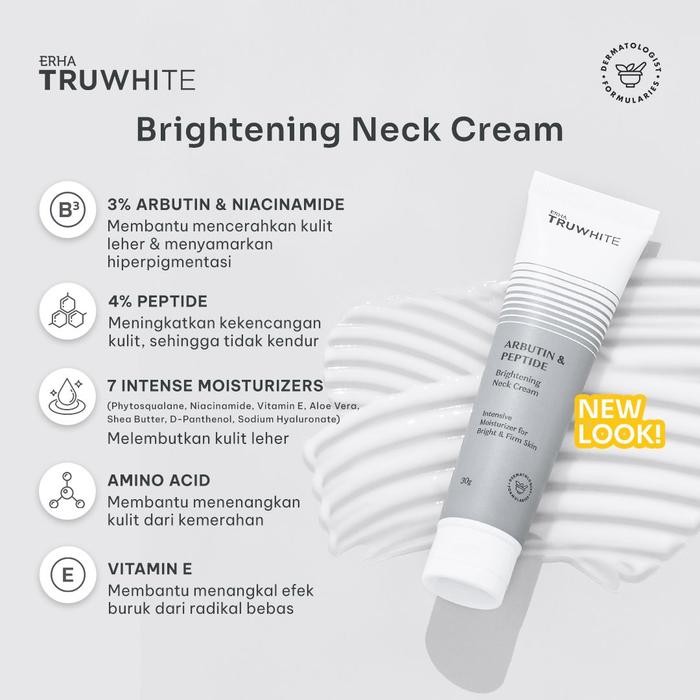 PAKET ERHA PENCERAH KETIAK DAN LEHER TRUWHITE BRIGHTENING
