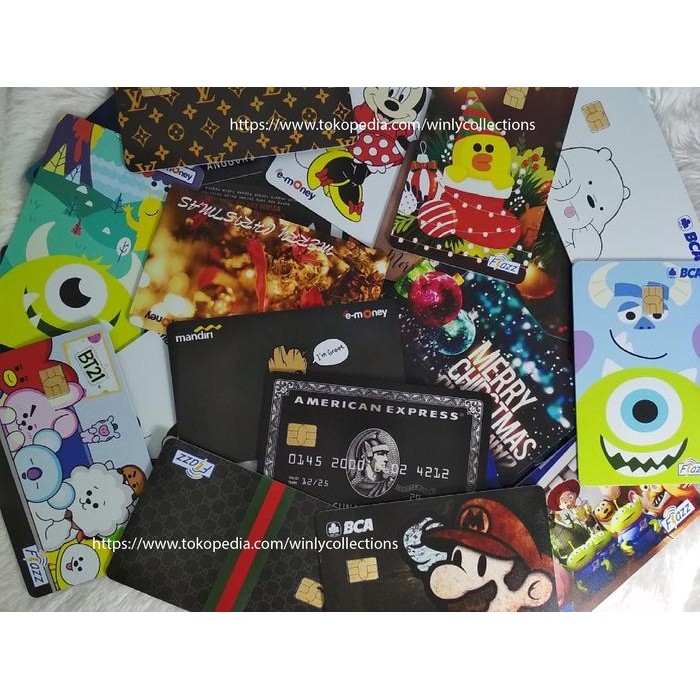 STOK TERBATAS  KARTU EMONEY ETOLL MANDIRI BCA BNI BRI DONALD DUCK DONAL BEBEK -1 SISI TERJANGKAU