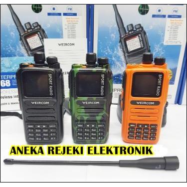 Ht Weircom Wr88 Plus 6Band Weircom Sport 6 Band 10 Tt Wr 88 - Hitam