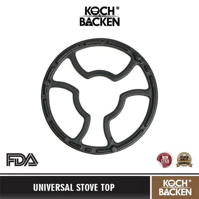 Koch&Backen Universal Stove Top Soft Bright Enamel - Alas Tatakan Nampan Dudukan Panci Wajan Kecil