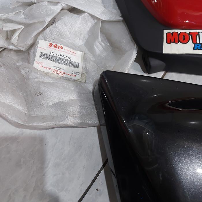 tutup aki kiri suzuli thunder 125 original sgp asli